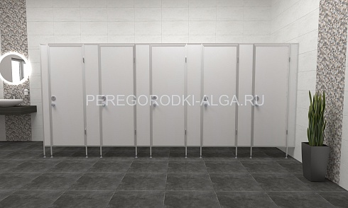 Изображение Сантехнические туалетные кабинки из сэндвич-панель 16 мм 